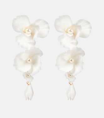 Mariam floral drop earrings | Jennifer Behr