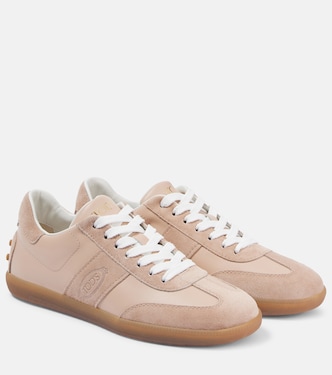 Tabs leather and suede sneakers | Tod's