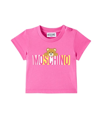 Baby T-Shirt Teddy Bear aus Baumwoll-Jersey | Moschino Kids