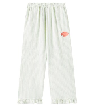 Brid striped cotton pants | Jellymallow