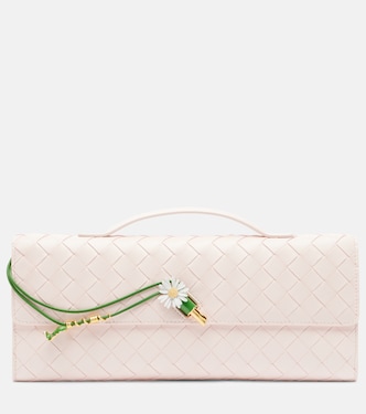 Andiamo Intrecciato leather clutch | Bottega Veneta