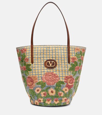 Panier De Fleurs VLogo tote bag | Valentino Garavani
