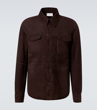 Chaqueta Bento de ante con borrego | The Row