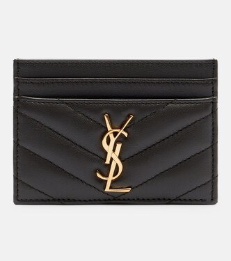 Cassandre matelassé leather card holder | Saint Laurent