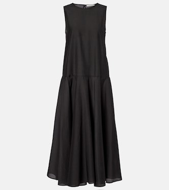 Midikleid Rita aus Baumwolle und Seide | Asceno