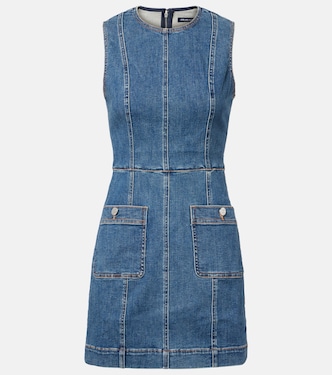 Minikleid Zaire aus Denim | Veronica Beard