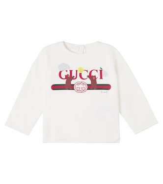 Bebé - x Euan Roberts sudadera en jersey de algodón | Gucci Kids