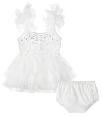 Baby Set Whispers Of The Deep aus Kleid und Höschen | Tutu Du Monde