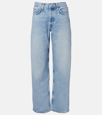 Mid-Rise Wide-Leg Jeans | Agolde