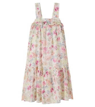 Floral cotton dress | Chloé Kids