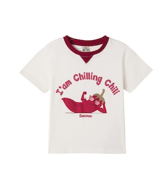 Lodestie printed cotton jersey T-shirt | Bonton