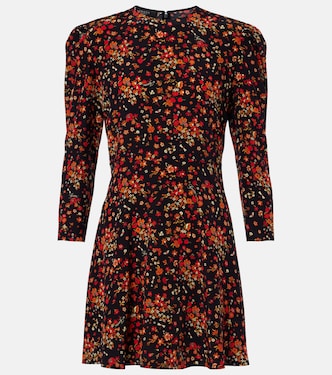 Floral silk minidress | Gucci