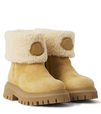 Petit Aurea Mid suede boots | Moncler Enfant