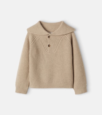 Faro wool polo sweater | Donsje