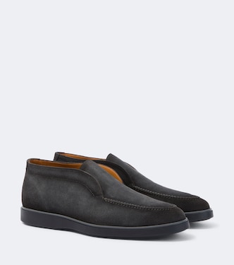 Loda suede slip-on shoes | Magnanni
