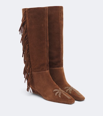 Stiefel aus Veloursleder | Farm Rio