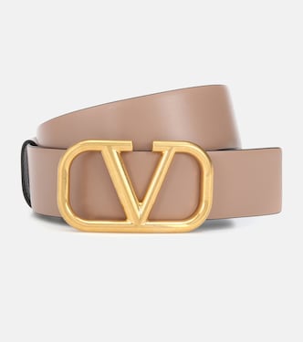 VLogo Signature 40 reversible leather belt | Valentino Garavani