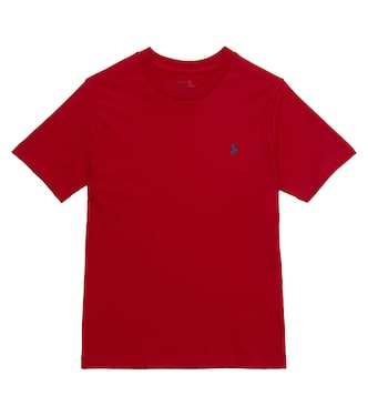 T-shirt brodé en coton | Polo Ralph Lauren Kids