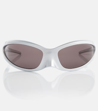 Skin oval sunglasses | Balenciaga