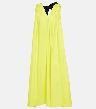 Erosa cape-detail belted midi dress | Roksanda