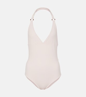 Ring Marine halterneck swimsuit | Loro Piana