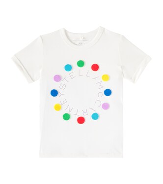 Printed cotton jersey T-shirt | Stella McCartney Kids