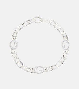 Armband Interlocking G aus Sterlingsilber | Gucci