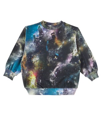 Monti printed cotton sweatshirt | Molo