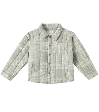 Nashville bandana linen and cotton jacket | Rylee + Cru