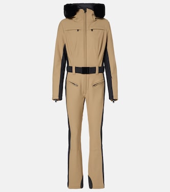 Parry faux shearling-trimmed snowsuit | Goldbergh