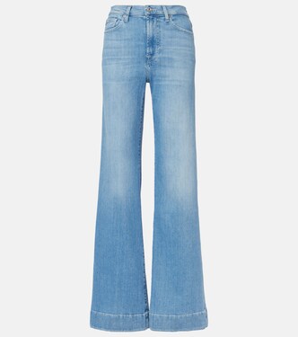 High-rise wide-leg jeans | 7 For All Mankind