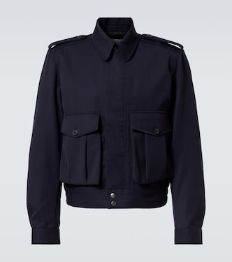 Wool gabardine jacket | Dries Van Noten