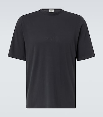 Logo cotton jersey T-shirt | Saint Laurent