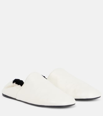 Banks leather slip-on shoes | Khaite