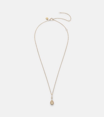 18kt gold pendant necklace with diamonds | Shay Jewelry