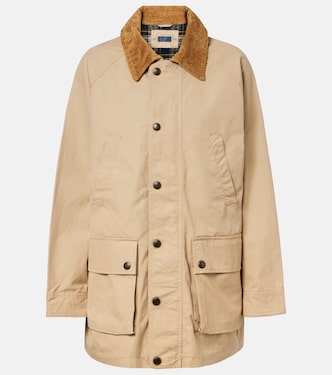 Corduroy-trimmed cotton field jacket | Polo Ralph Lauren