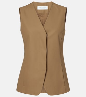 Cotton twill vest | Max Mara