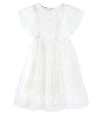 Embroidered sequined tulle dress | Tartine et Chocolat