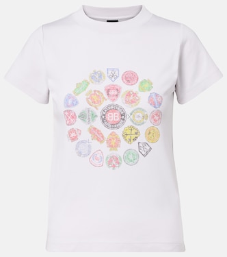 Printed cotton jersey T-shirt | Balenciaga
