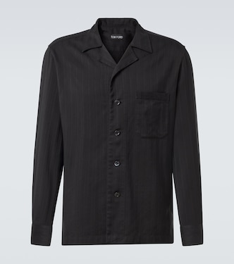 Striped cotton and silk shirt | Tom Ford