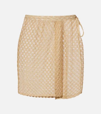 Lamé wrap skirt | Missoni