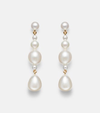 Petite Amis De La Perle 14kt gold earrings with freshwater pearls | Sophie Bille Brahe