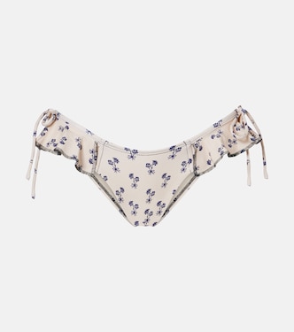 Cynthia floral ruffled bikini bottoms | Montce