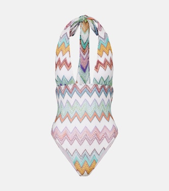 Zigzag lamé swimsuit | Missoni