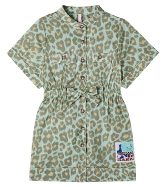 Patience leopard-print cotton dress | Zimmermann Kids