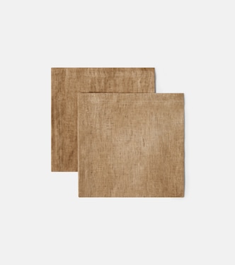 Alfeo set of 2 linen napkins | The House of Lyria