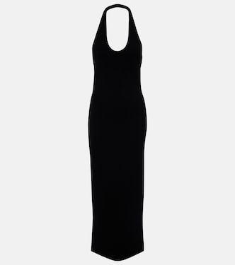 Robe midi en maille compacte | Toteme