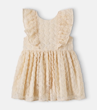 Ally floral-appliqué sequined dress | Konges Sløjd