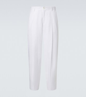 Linen tapered pants | Dolce&Gabbana