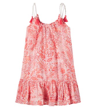 Robe imprimée Billie en coton mélangé | Poupette St Barth Kids